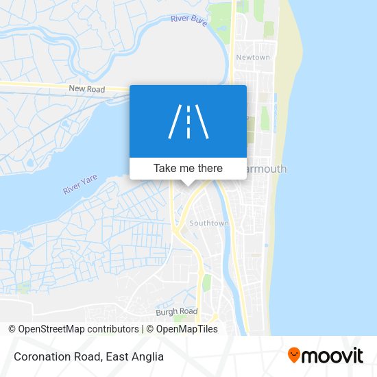 Coronation Road map
