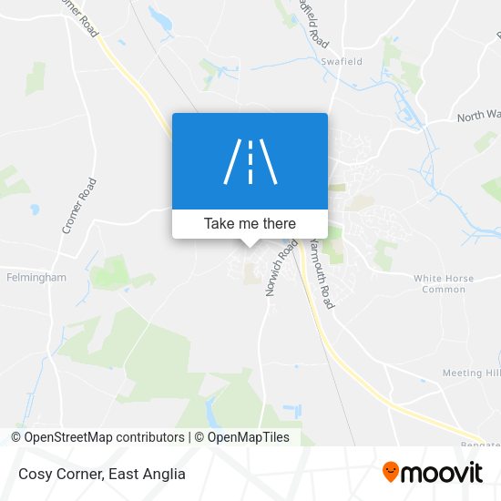Cosy Corner map