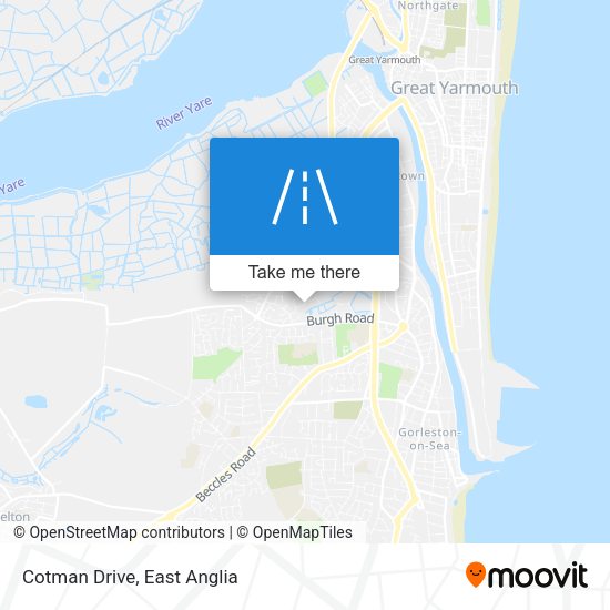 Cotman Drive map