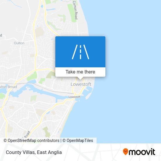 County Villas map