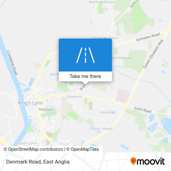 Denmark Road map