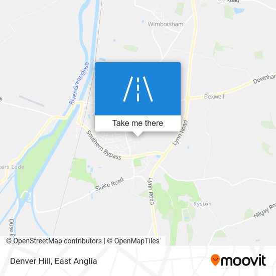 Denver Hill map