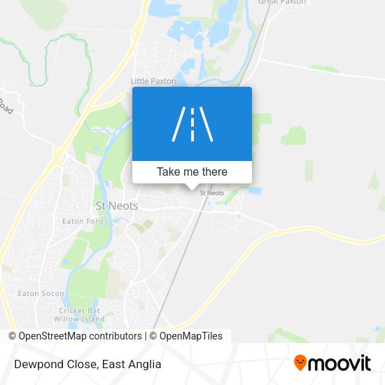 Dewpond Close map