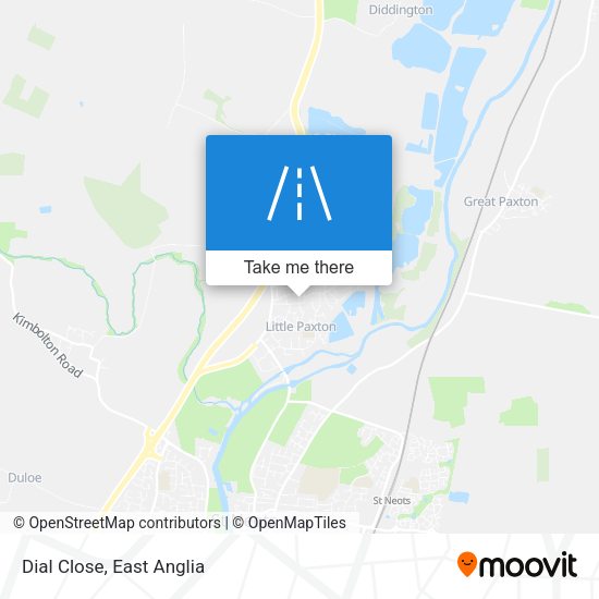 Dial Close map