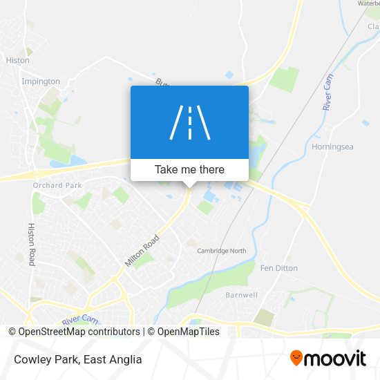 Cowley Park map