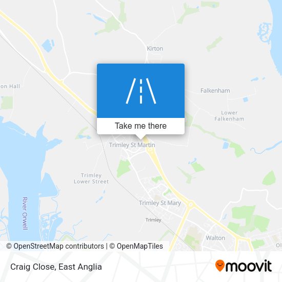 Craig Close map