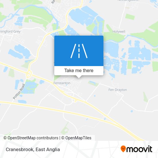 Cranesbrook map