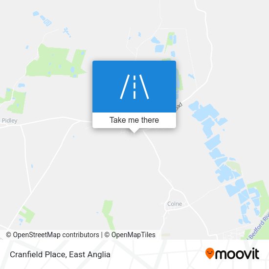 Cranfield Place map