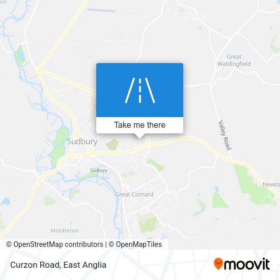 Curzon Road map