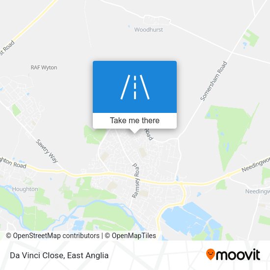 Da Vinci Close map
