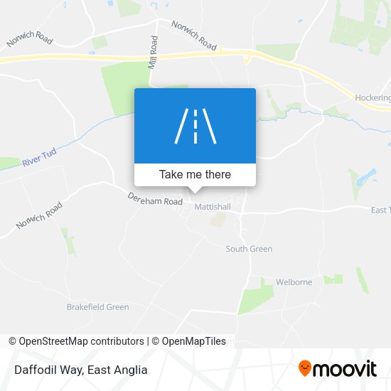 Daffodil Way map