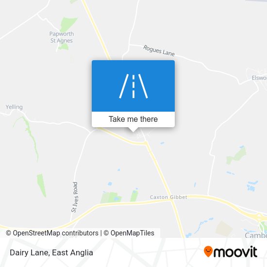 Dairy Lane map
