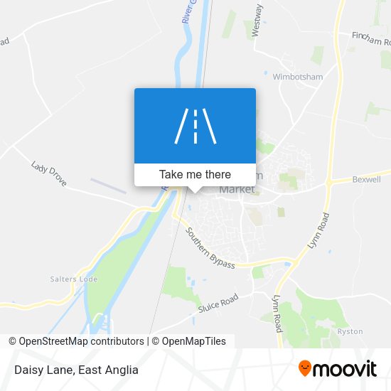 Daisy Lane map