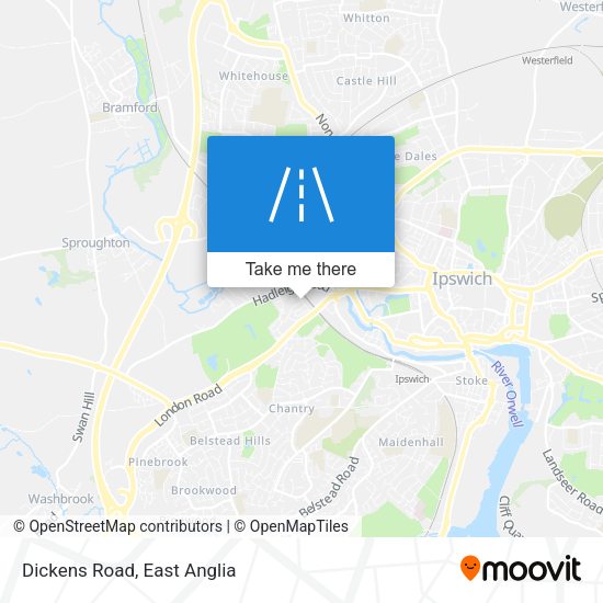 Dickens Road map