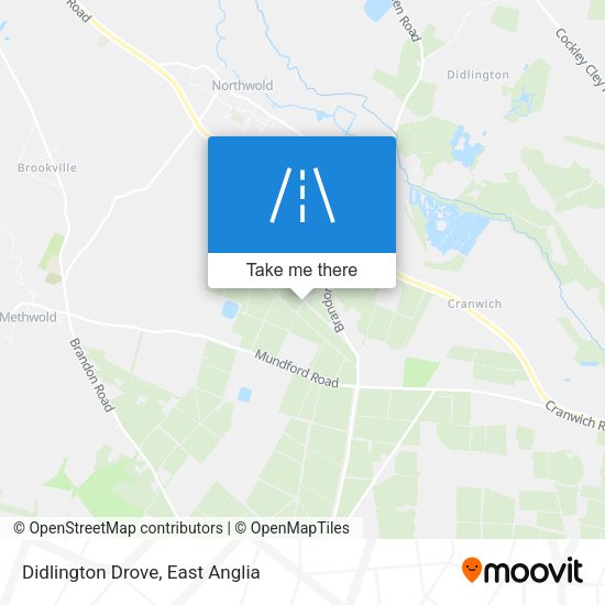 Didlington Drove map