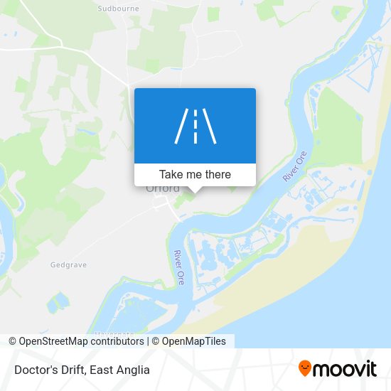 Doctor's Drift map