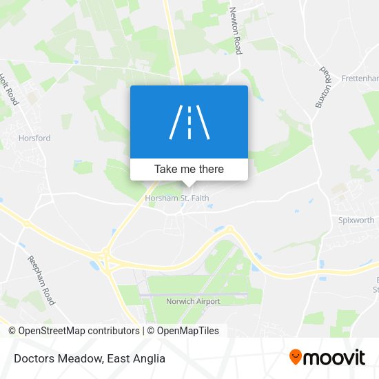 Doctors Meadow map