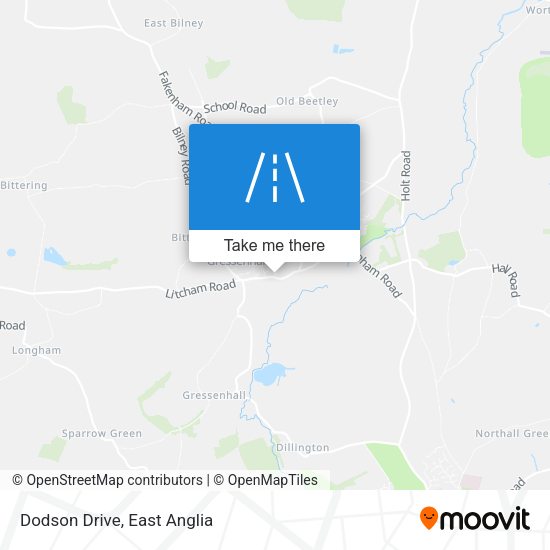 Dodson Drive map