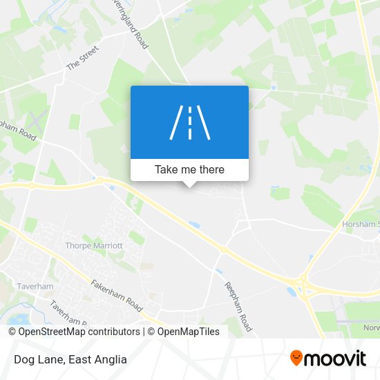 Dog Lane map
