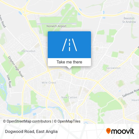 Dogwood Road map