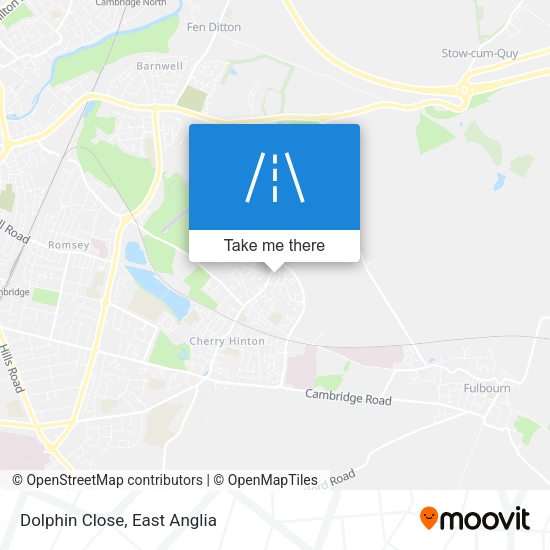 Dolphin Close map