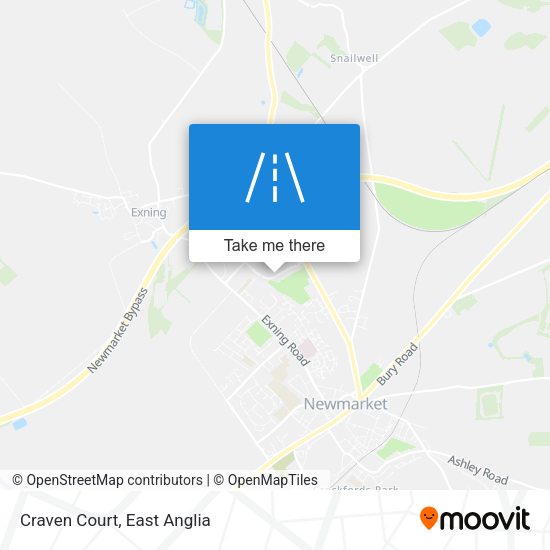 Craven Court map