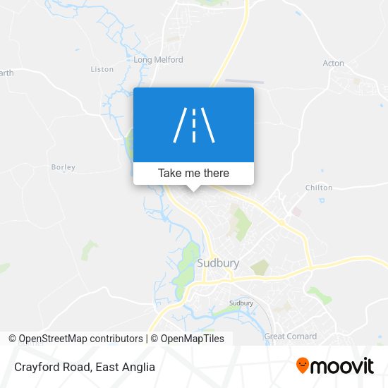 Crayford Road map