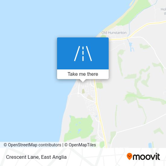 Crescent Lane map
