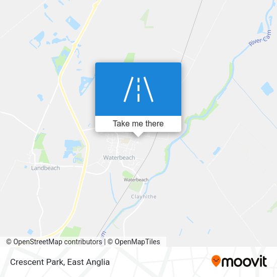 Crescent Park map