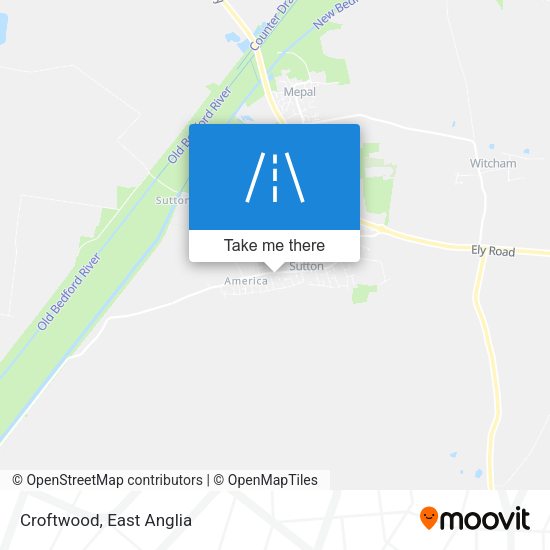 Croftwood map