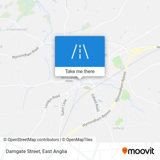 Damgate Street map