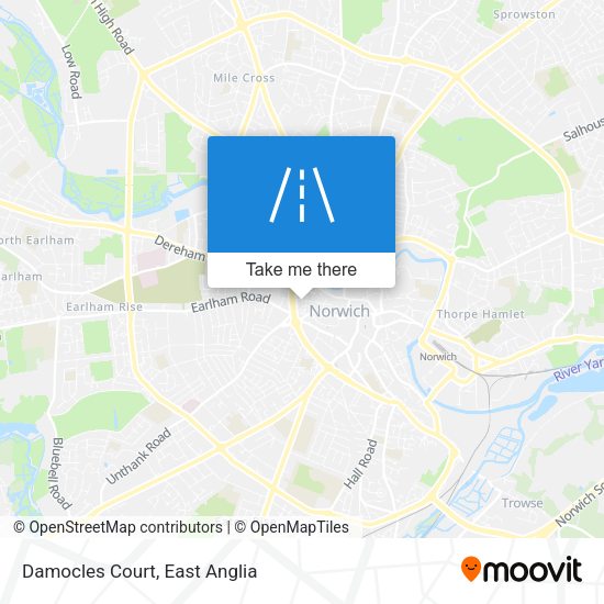 Damocles Court map