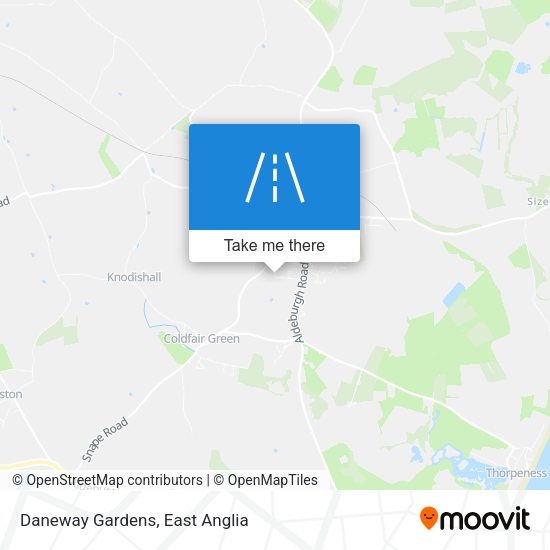 Daneway Gardens map