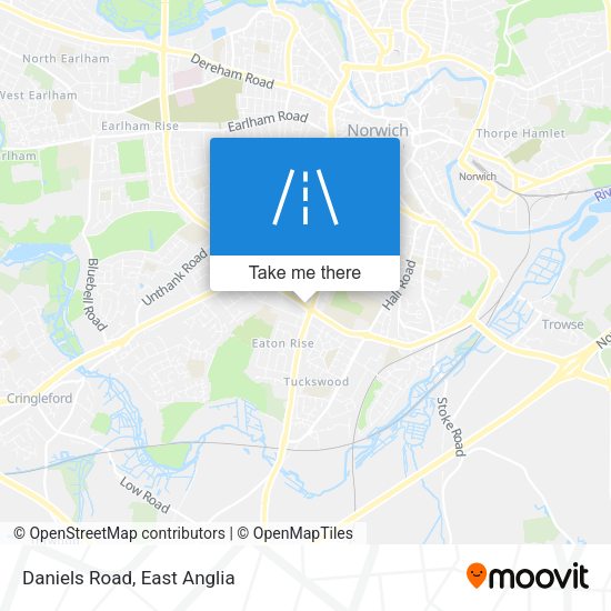 Daniels Road map