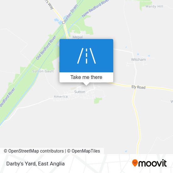 Darby's Yard map