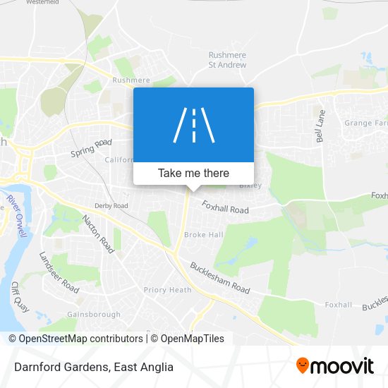 Darnford Gardens map
