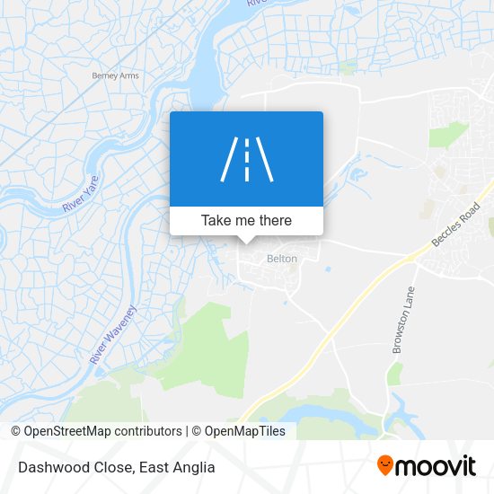 Dashwood Close map