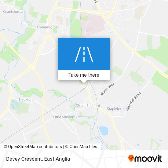 Davey Crescent map