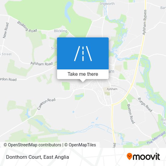 Donthorn Court map