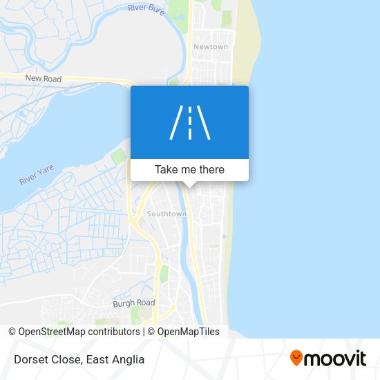 Dorset Close map