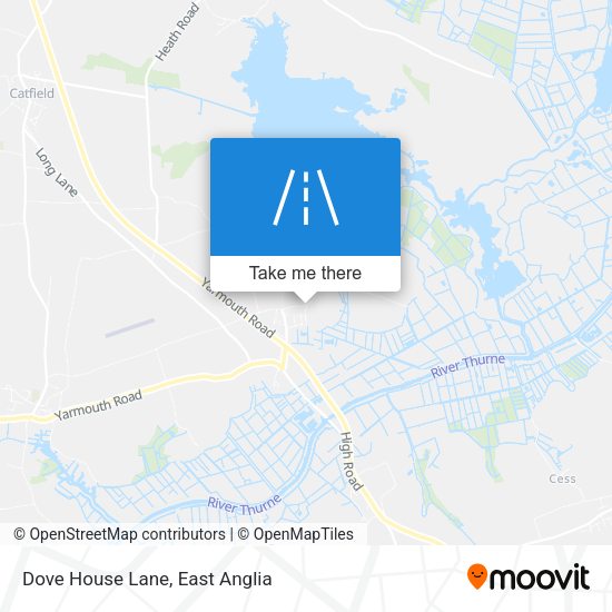 Dove House Lane map