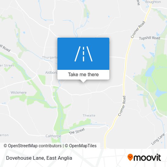 Dovehouse Lane map