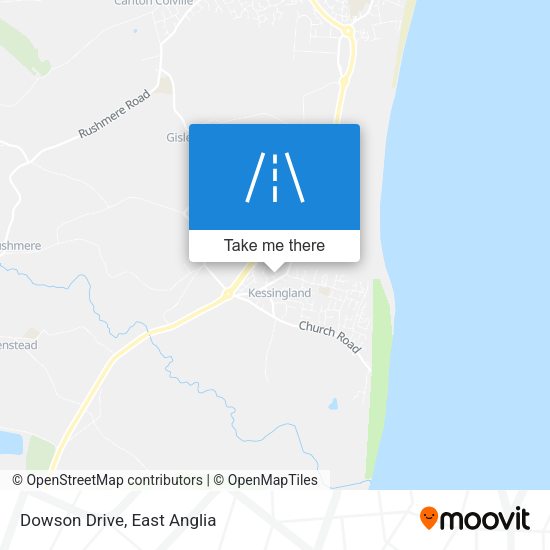 Dowson Drive map