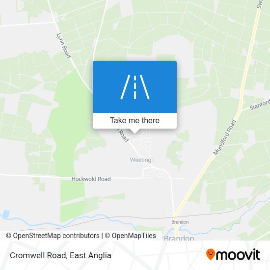 Cromwell Road map