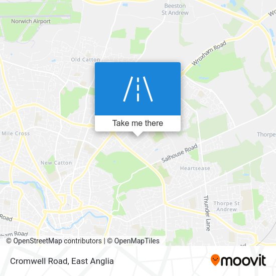 Cromwell Road map