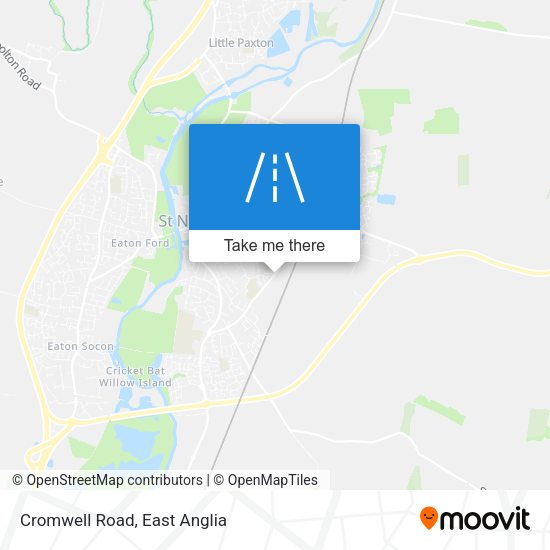 Cromwell Road map