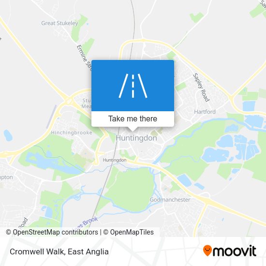 Cromwell Walk map