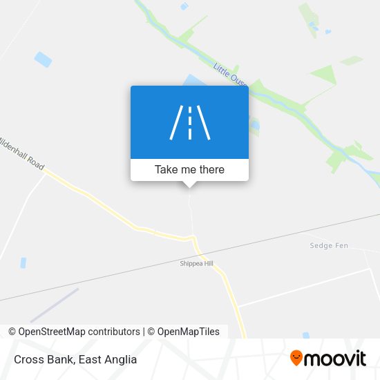 Cross Bank map