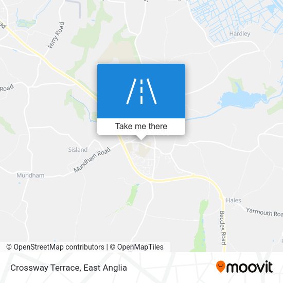 Crossway Terrace map