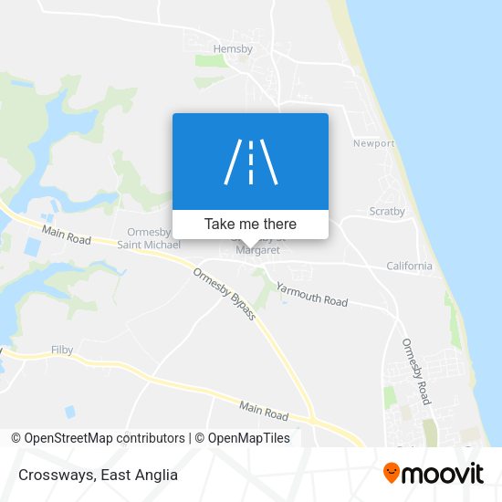 Crossways map